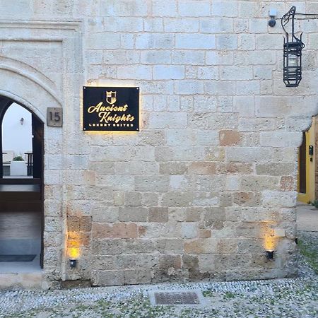 Ancient Knights Luxury Suites Rhodes City Eksteriør bilde